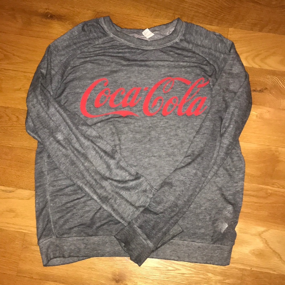 Grey Sweater Coca Cola